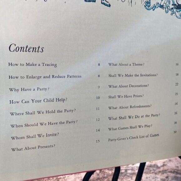 Betty Crocker "Parties for Children" Book -- Vintage MCM - Picture 3 of 10